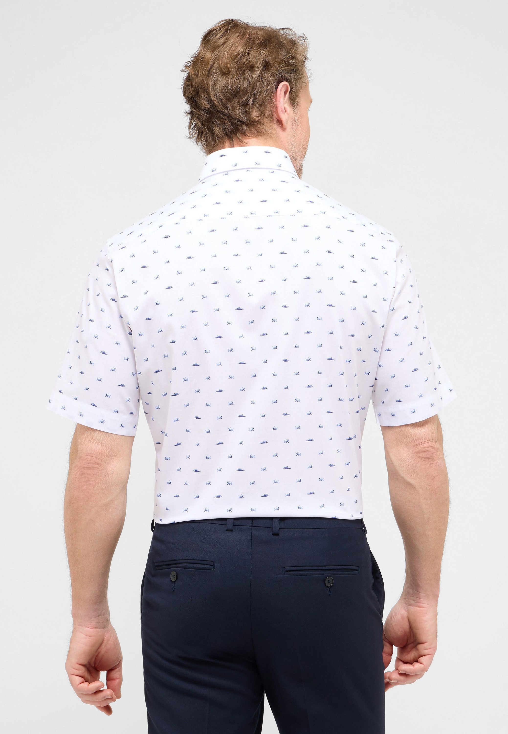 Eterna Kurzarmhemd MODERN FIT NON IRON günstig online kaufen
