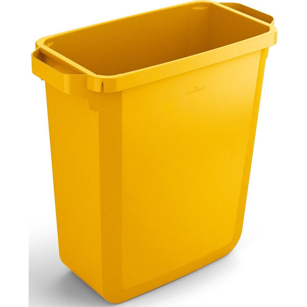 DURABLE Papierkorb Abfallbehälter Durabin 60 PP rechteckig 60l gelb