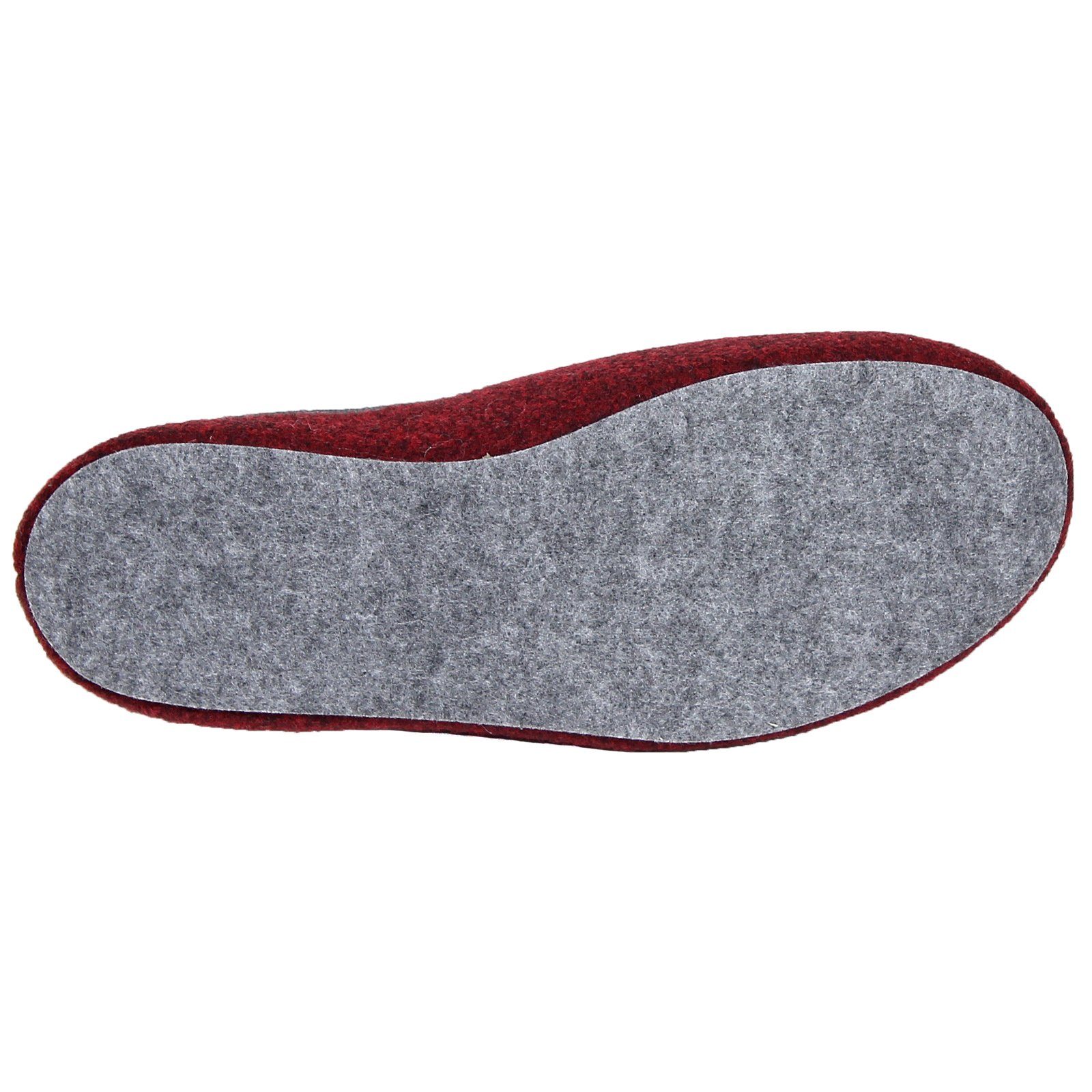 Pantoffelmann Filz Pantoffel Herren Damen Hauspantoffel Filzpantoffel Hausschuhe Pantoffel (1 Paar) Filzpantoffeln, Gästepantoffel besonders leicht