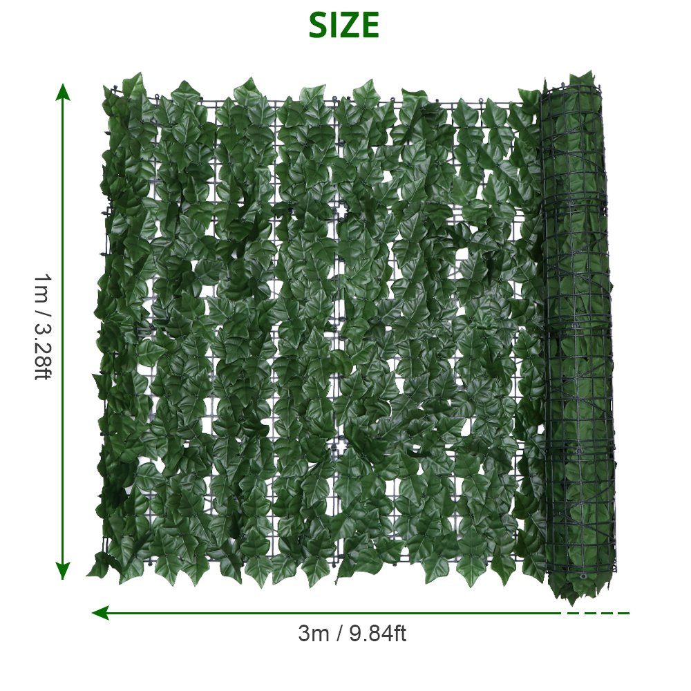 BlingBin Sichtschutzzaunmatten Garten Sichtschutzhecke Efeu Sichtschutz günstig online kaufen