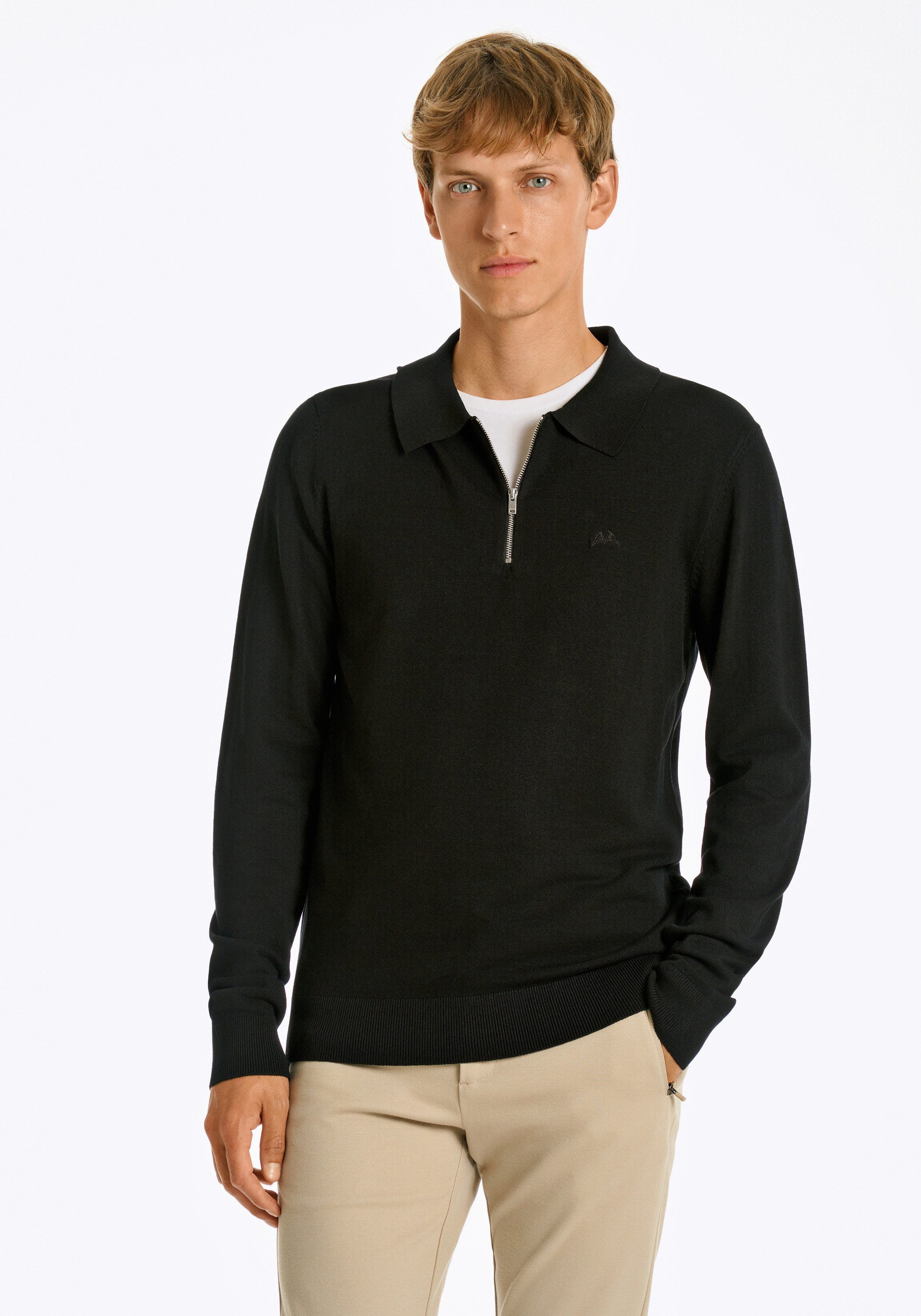 LINDBERGH Langarm-Poloshirt Lindbergh Troyer günstig online kaufen