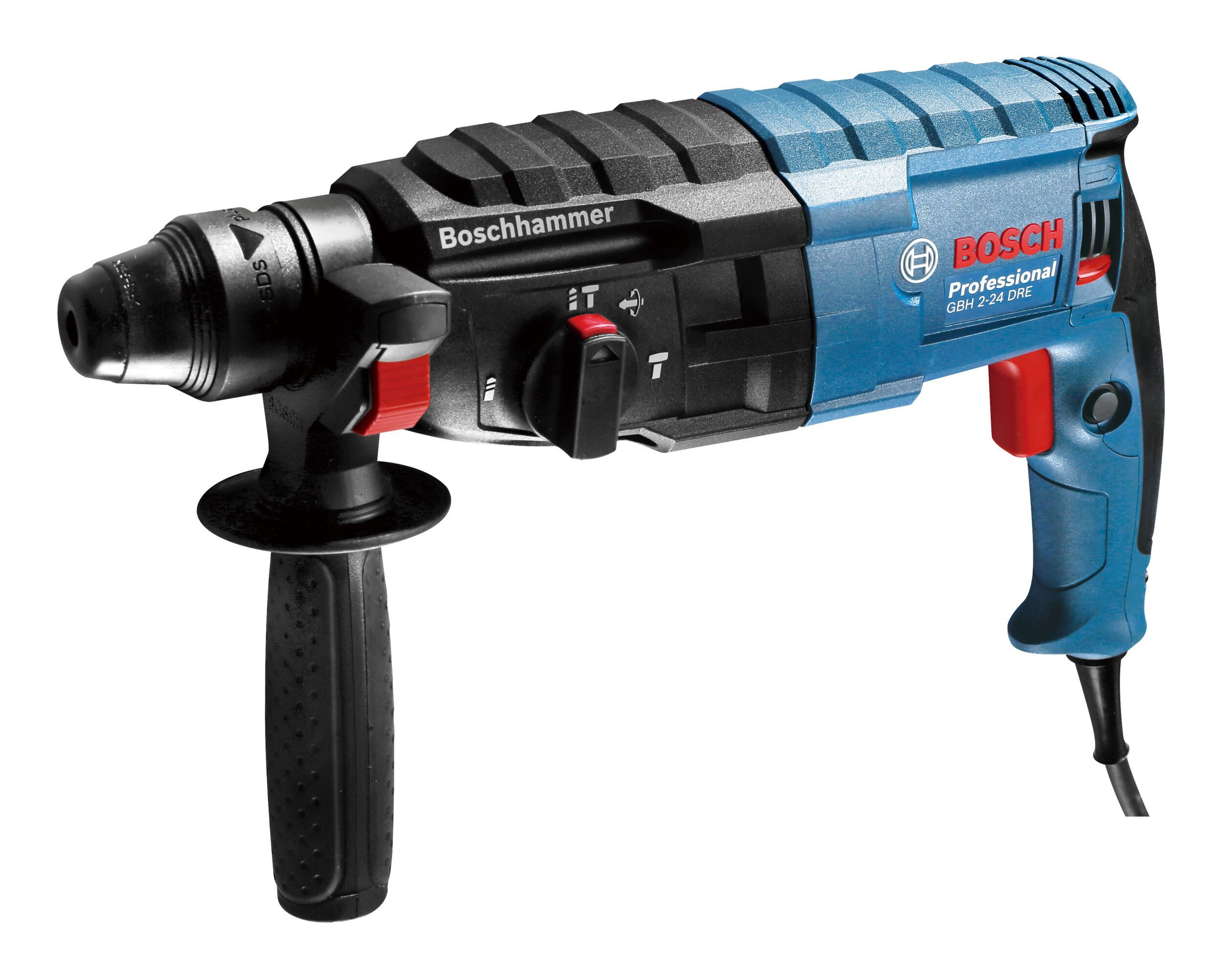 BOSCH Bohrhammer GBH 240, 230 V, max. 930 U/min, Mit SDS plus - im Handwerkerkoffer