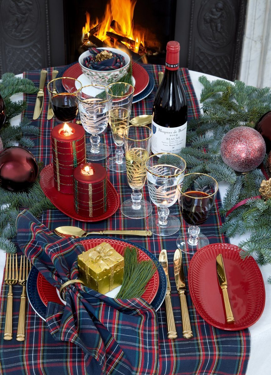 Greengate Duftkerze Kerze twisted dark green large 36cm 2Stk. günstig online kaufen