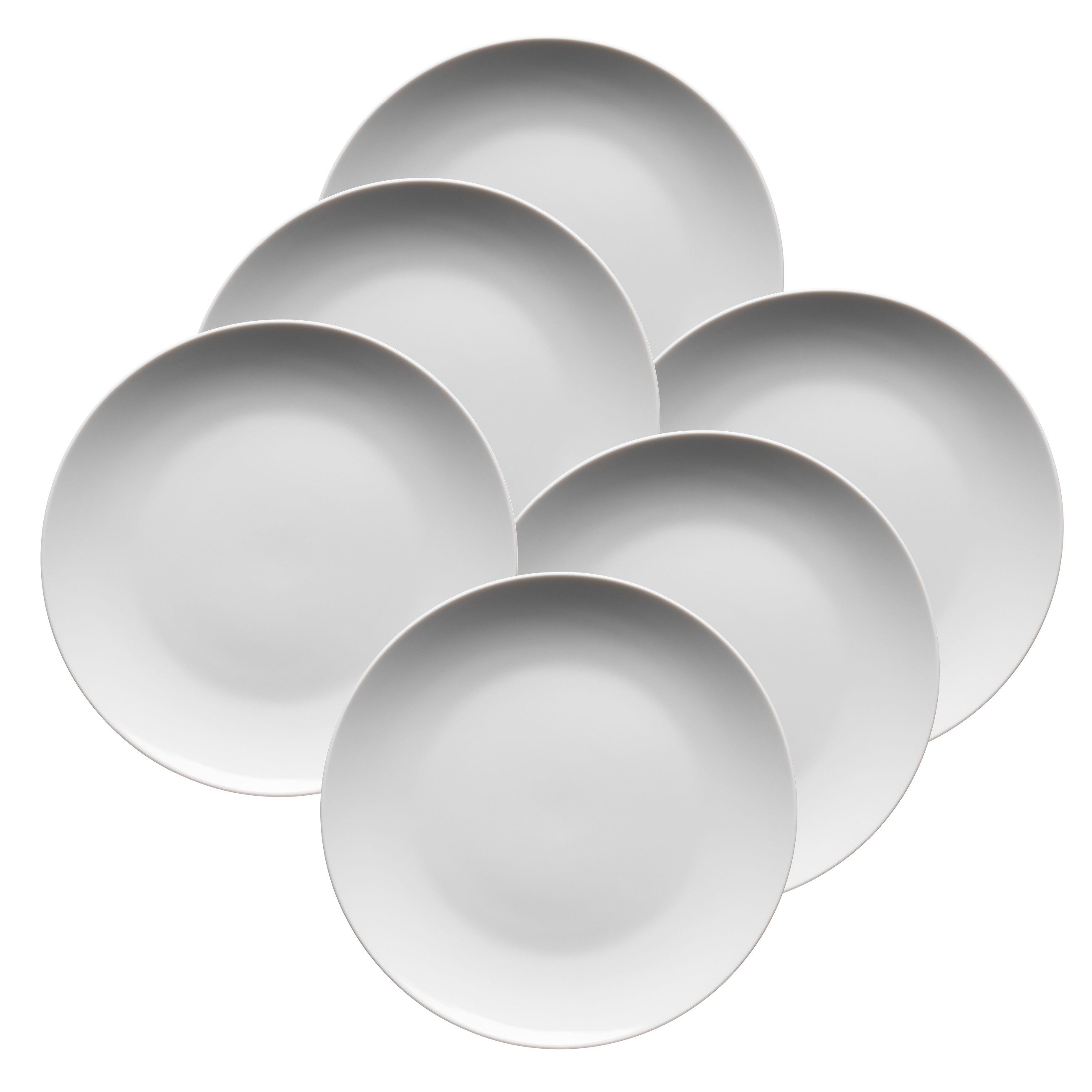 MÄSER Dessertteller BARCA, Dessertteller Set, Porzellan, (6 St), Teller Set