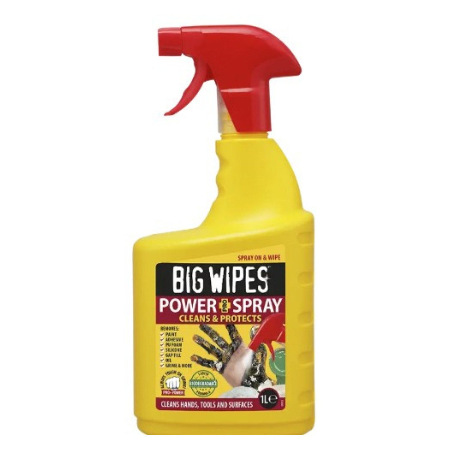 Big Wipes Power Spray, 1 Liter Flasche 2448 Reinigungsspray (1-St)