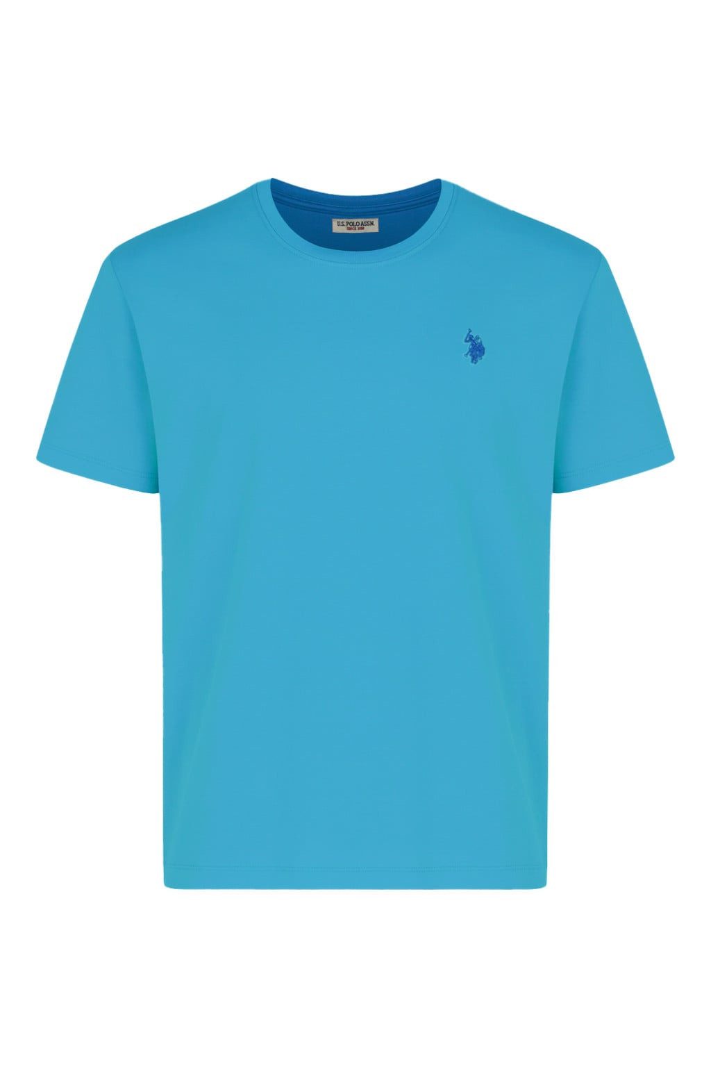 U.S. Polo Assn. T-Shirt US16821 (Baumwolle) oceanblau Herren