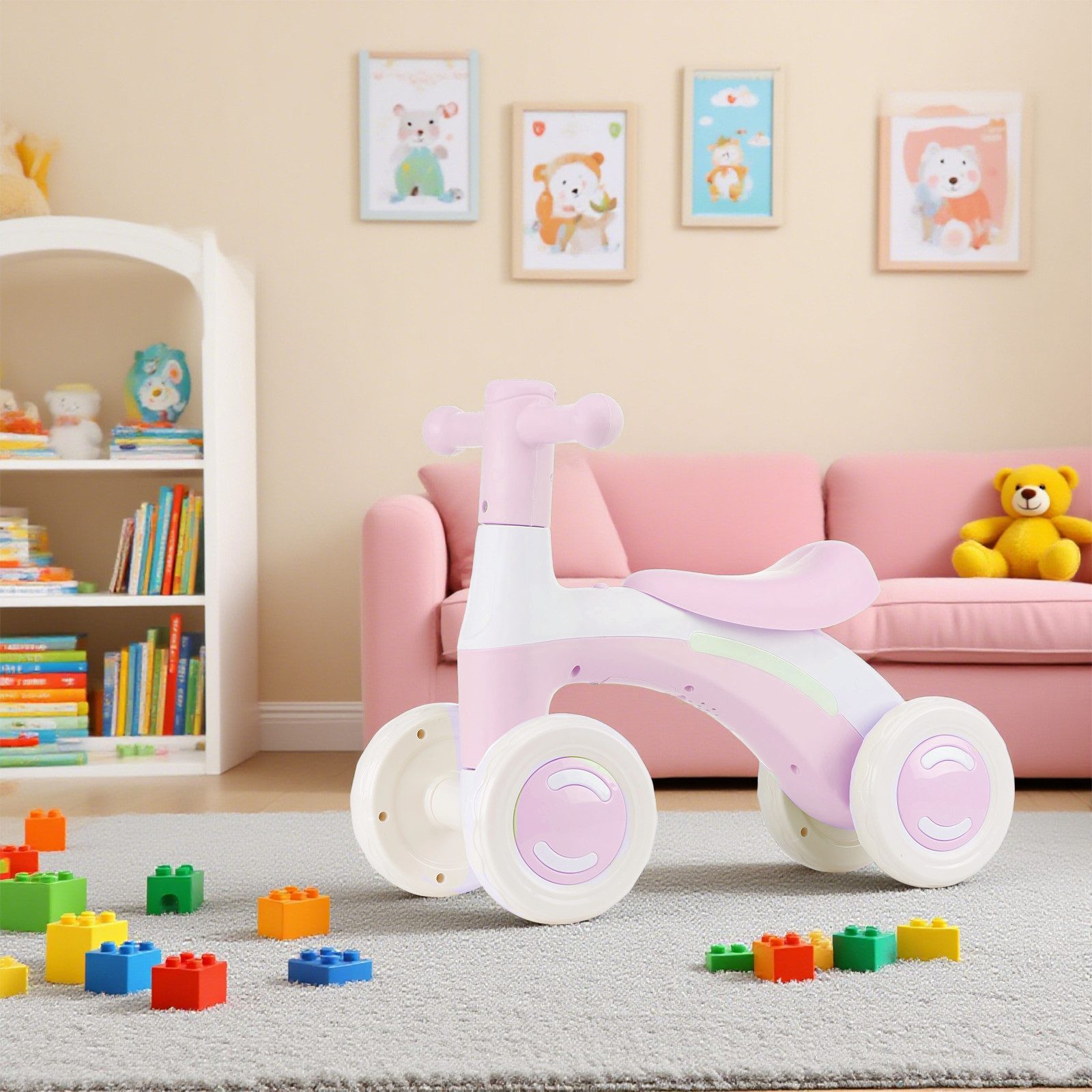 oyajia Laufrad Mini Kinder Lauflernrad Kinderlaufrad Rutscher Rutscherauto günstig online kaufen