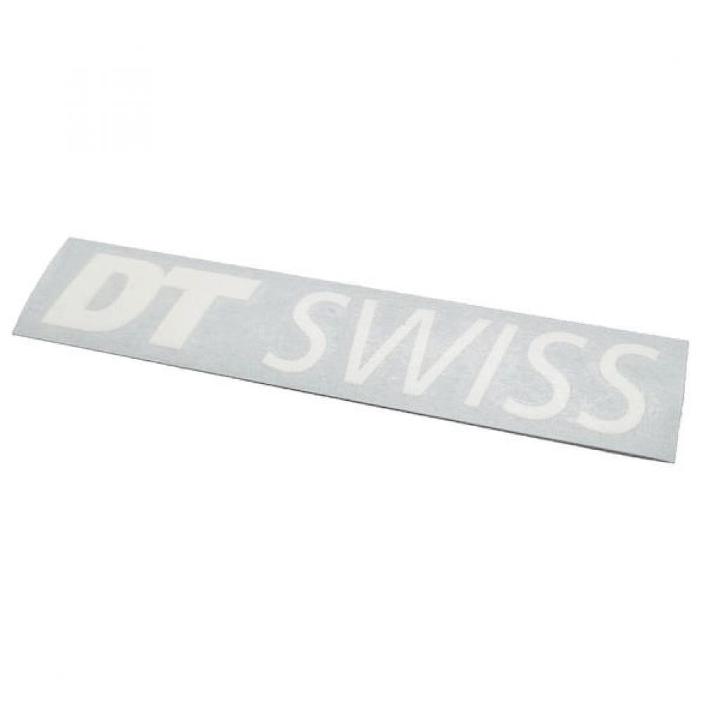 DT Swiss Fahrradrahmen DT Swiss Logo-Aufkleber Set - Weiß