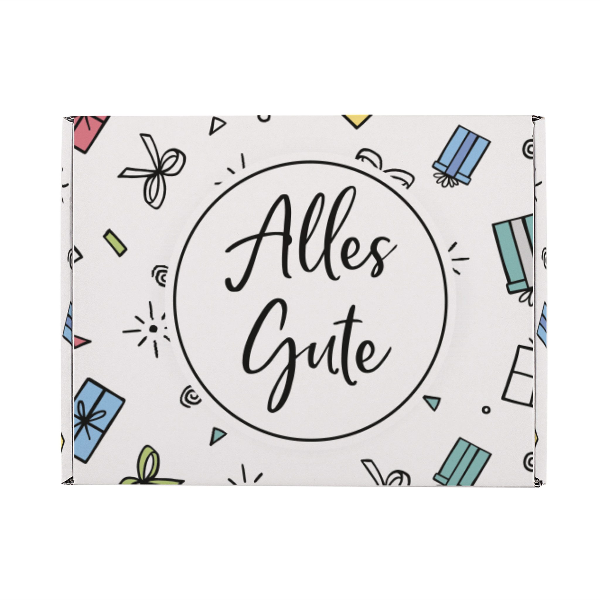 Herz & Heim Geschenkbox zum Geburtstag - Geschenkverpackung aus stabiler Pappe, verschiedene Größen