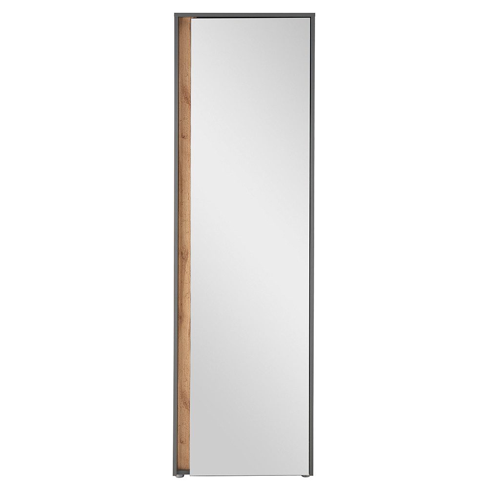 Lomadox Garderobenschrank CRISP-61 in anthrazit mit günstig online kaufen