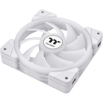 Thermaltake Gehäuselüfter SWAFAN EX12 ARGB Sync PC Cooling Fan White TT Premium Edition