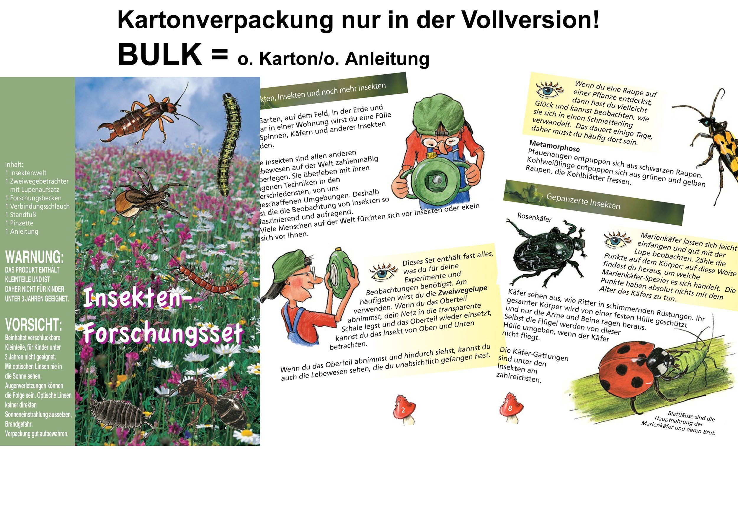 Edu-Toys Experimentierkasten BL131 Ameisenwelt mit Zweiwegebetrachter, (bulk-tlg., Zweiwegebetrachtermit Ameisenstation), auch in der günstigen Bulkversion lief – Bild 2 von 3