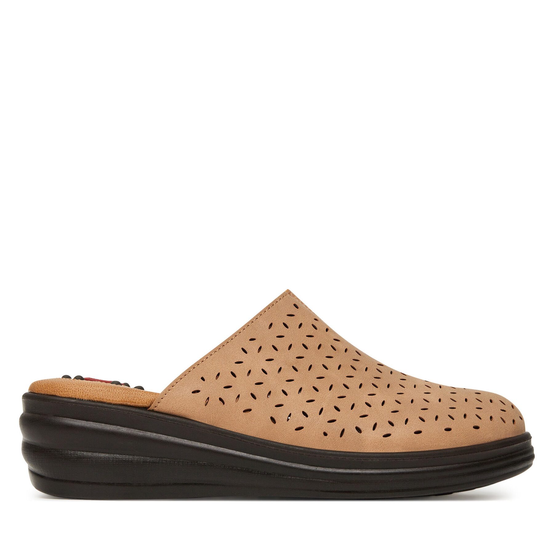 Go Soft Damen Flip-Flops LA3J7701-7 Beige Badepantolette