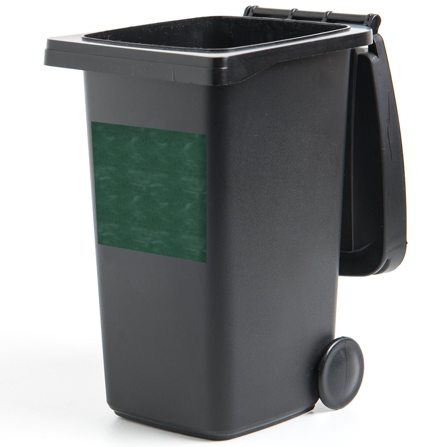 Sticker, Mülltonne, Textur Container, Tiere - Leder Wandsticker St), (1 - MuchoWow Mülleimer-aufkleber, Abfalbehälter