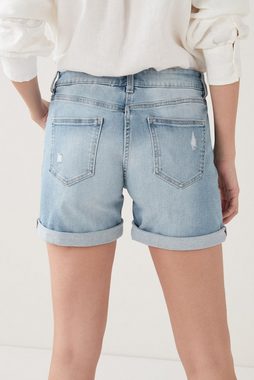 Next Jeansshorts Boy-Shorts aus Denim, Kurzgröße (1-tlg)