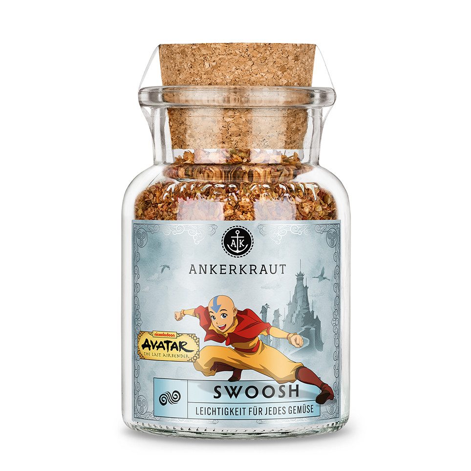 Ankerkraut Gewürz Swoosh (Avatar), Ankerkraut Mischung würzende Zutaten für Ofengemüse