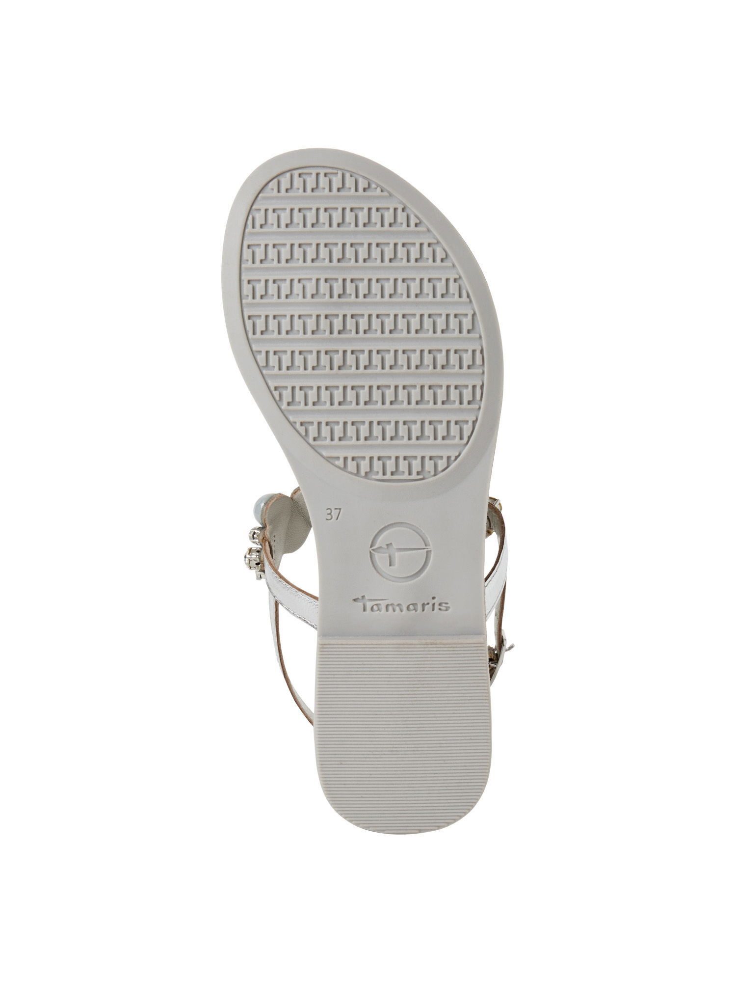 Tamaris TOUCH-IT mit Blockabsatz kein Absatz 1-28163-42 T-Strap-Sandale TOUCH-IT