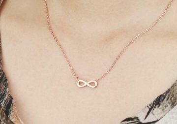 Kim Johanson Kette mit Anhänger Infinity Unendlichkeit, aus Edelstahl