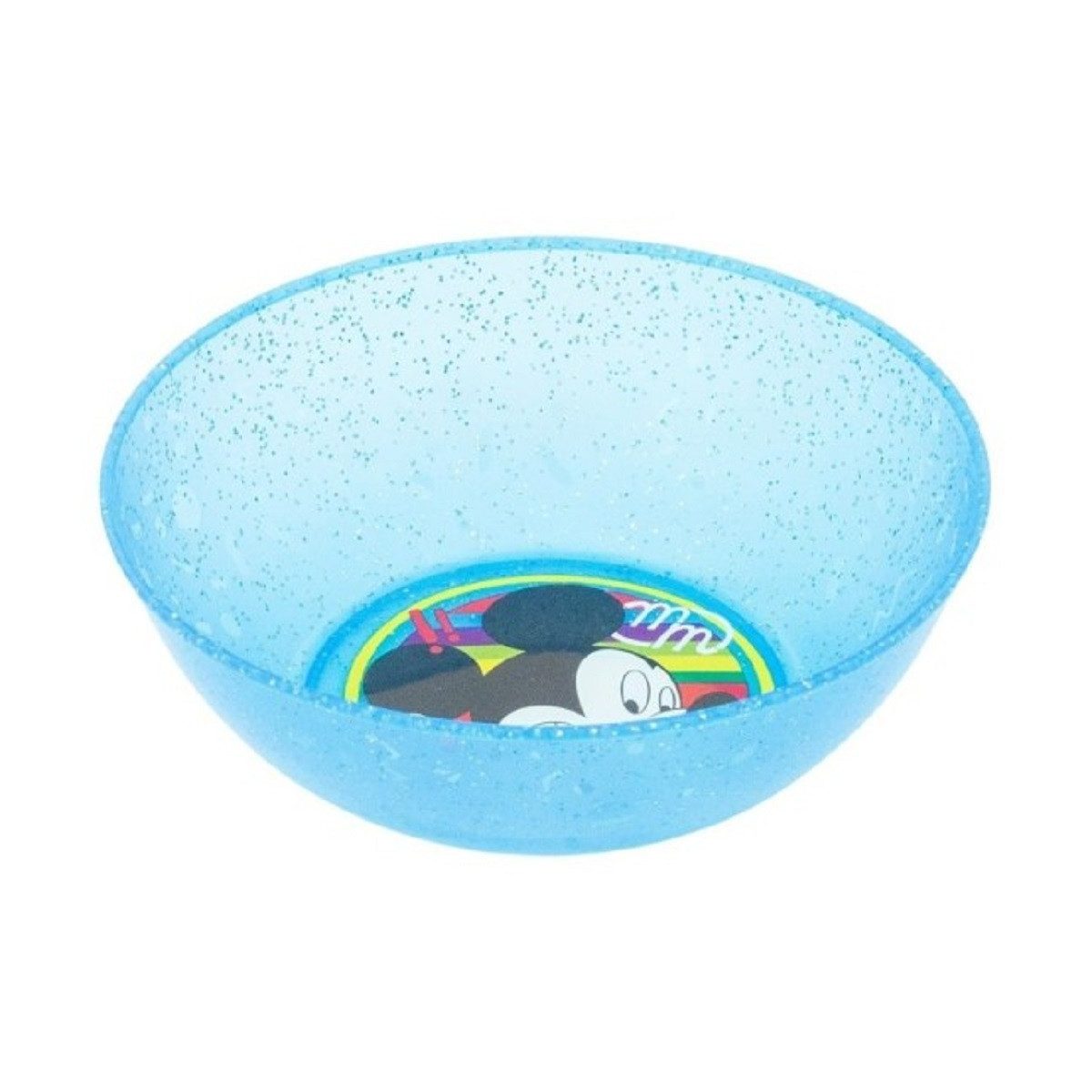 Disney Mickey Mouse Brotschale Schalen Set 4 teilig Polypropylen für Zuhause Kindergarten und Ausflug, (Spar-Set)