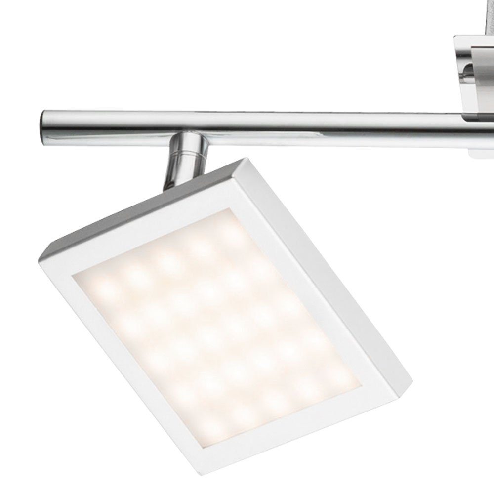 LED Warmweiß, beweglichen LED-Leuchtmittel LED mit Deckenleuchte, Deckenlampe satinierten fest Spots Lampe Deckenleuchte verbaut, etc-shop
