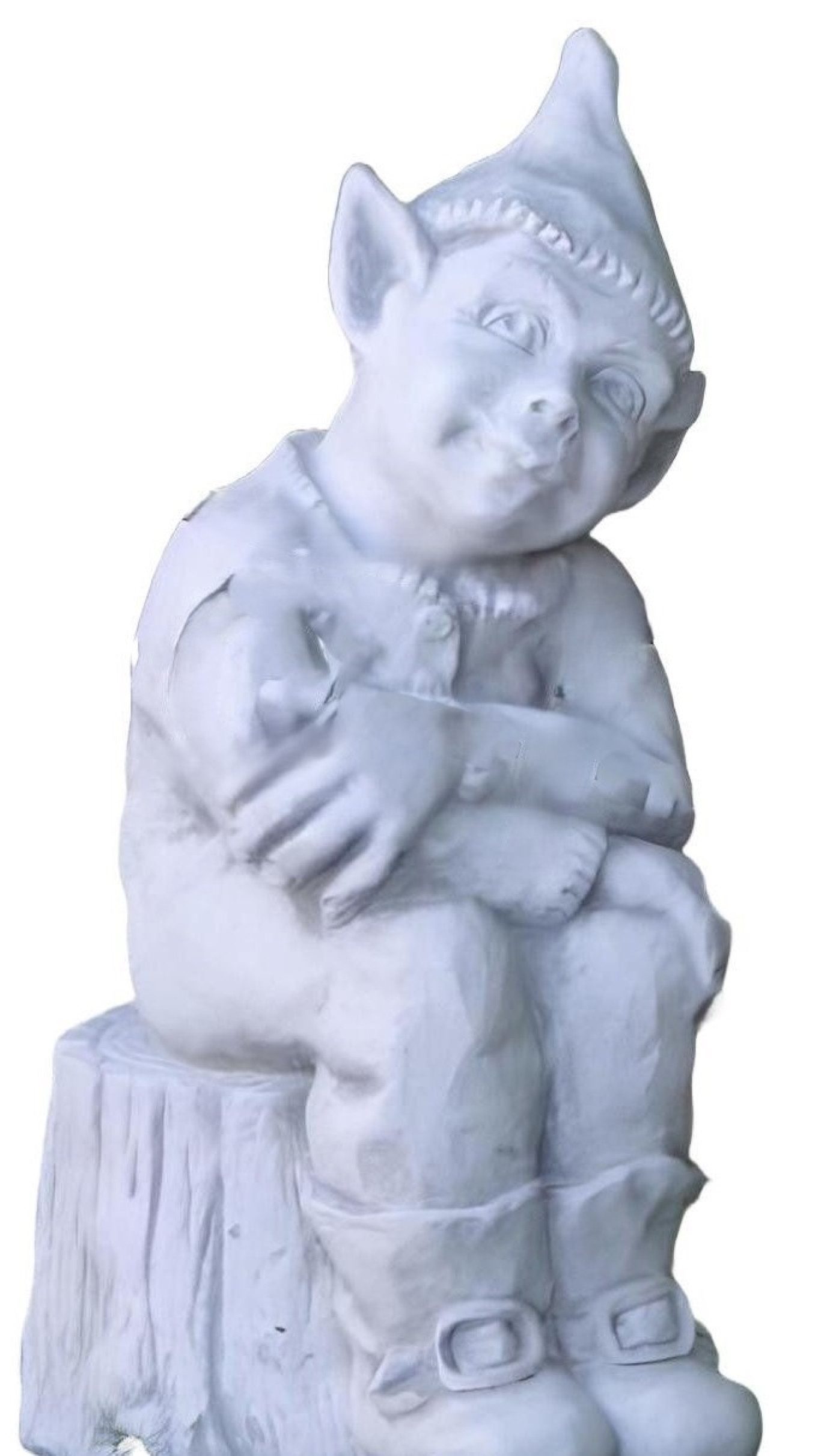 Xlmoebel Gartenzwerg Zwerg Skulptur für Garten und Terrasse aus Stein S201116, (Artikel s201116), Hergestellt in Europa