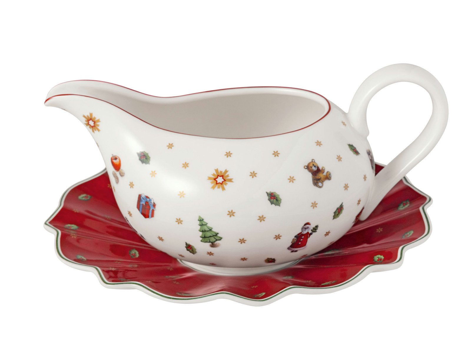 Villeroy & Boch Sauciere Toy's Delight Sauciere mit Unterteil 2tlg, Hartporzellan, (Saucieren)