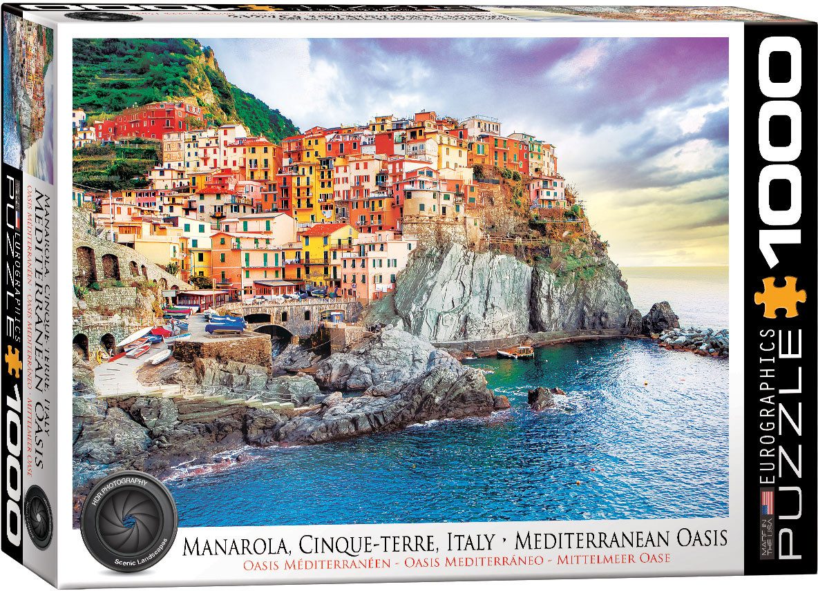 Puzzle 1000 Teile Puzzle - Puzzle - Manarola Cinque Terre Italien, Puzzleteile