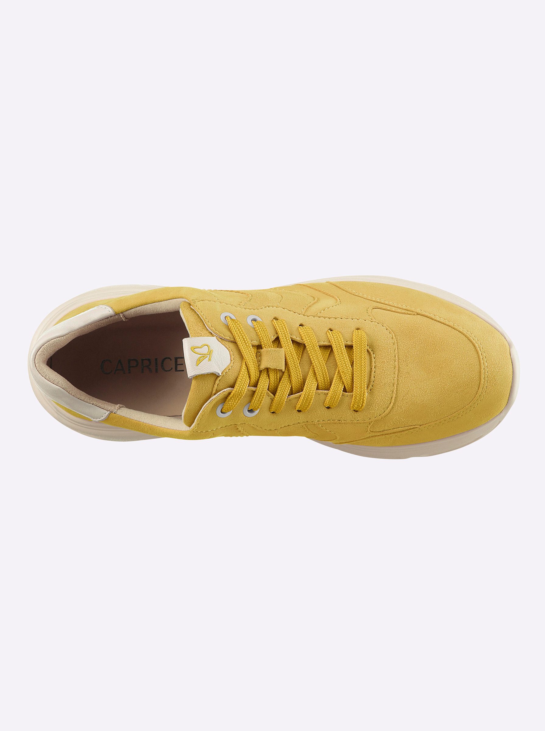 Caprice Sneaker Sneaker Flexible Laufsohle, Wechselfußbett, weiche Polsterung, Schrittdämpfung