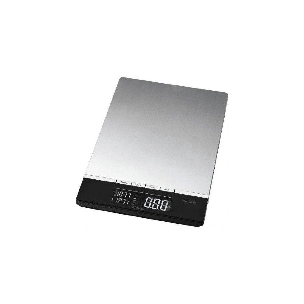 BOMANN Küchenwaage Bomann KW 1421 CB Edelstahl Küchenwaage digital