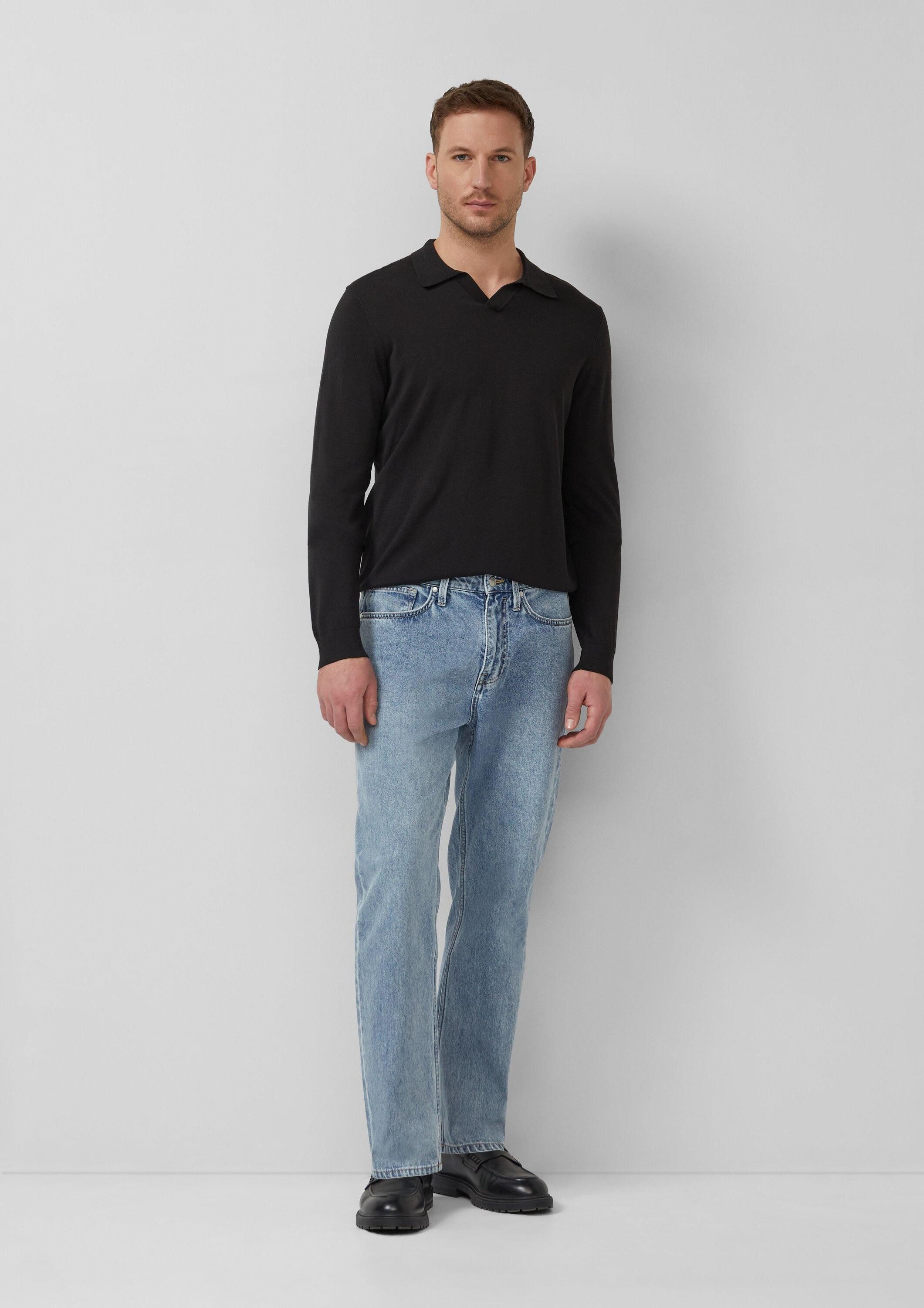 Weite Jeans Jeans-Hose
