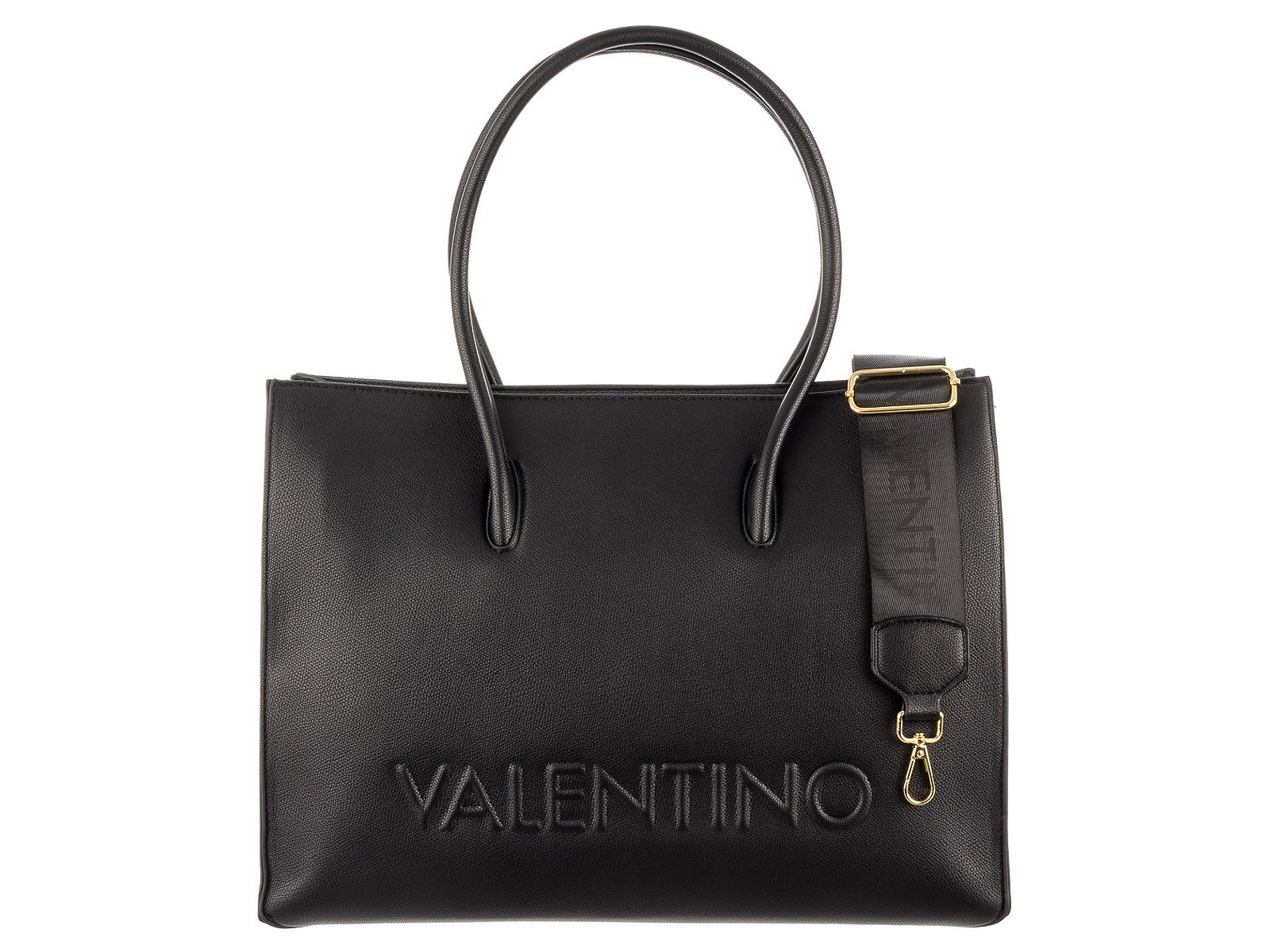 VALENTINO BAGS Umhängetasche VBSA9U01 Borsa Bag BIANKA RE Shopper (Stück, 1-tlg., 1), Markantes V-Emblem