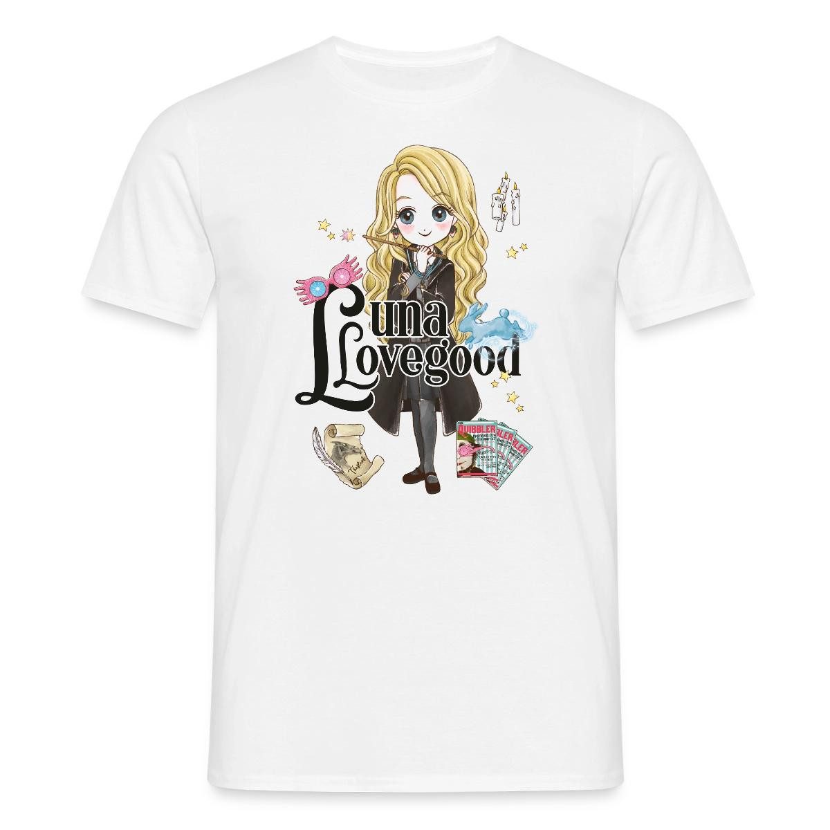 Spreadshirt T-Shirt Harry Potter Luna Lovegood Männer T-Shirt (1-tlg)