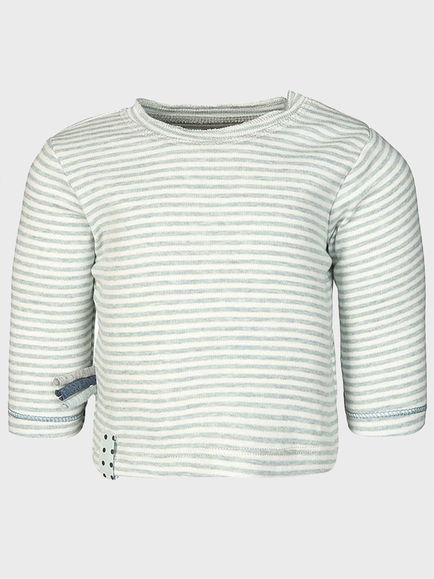 Langarmshirt Baby Langarm-Shirt aus Bio-Baumwolle, gestreift
