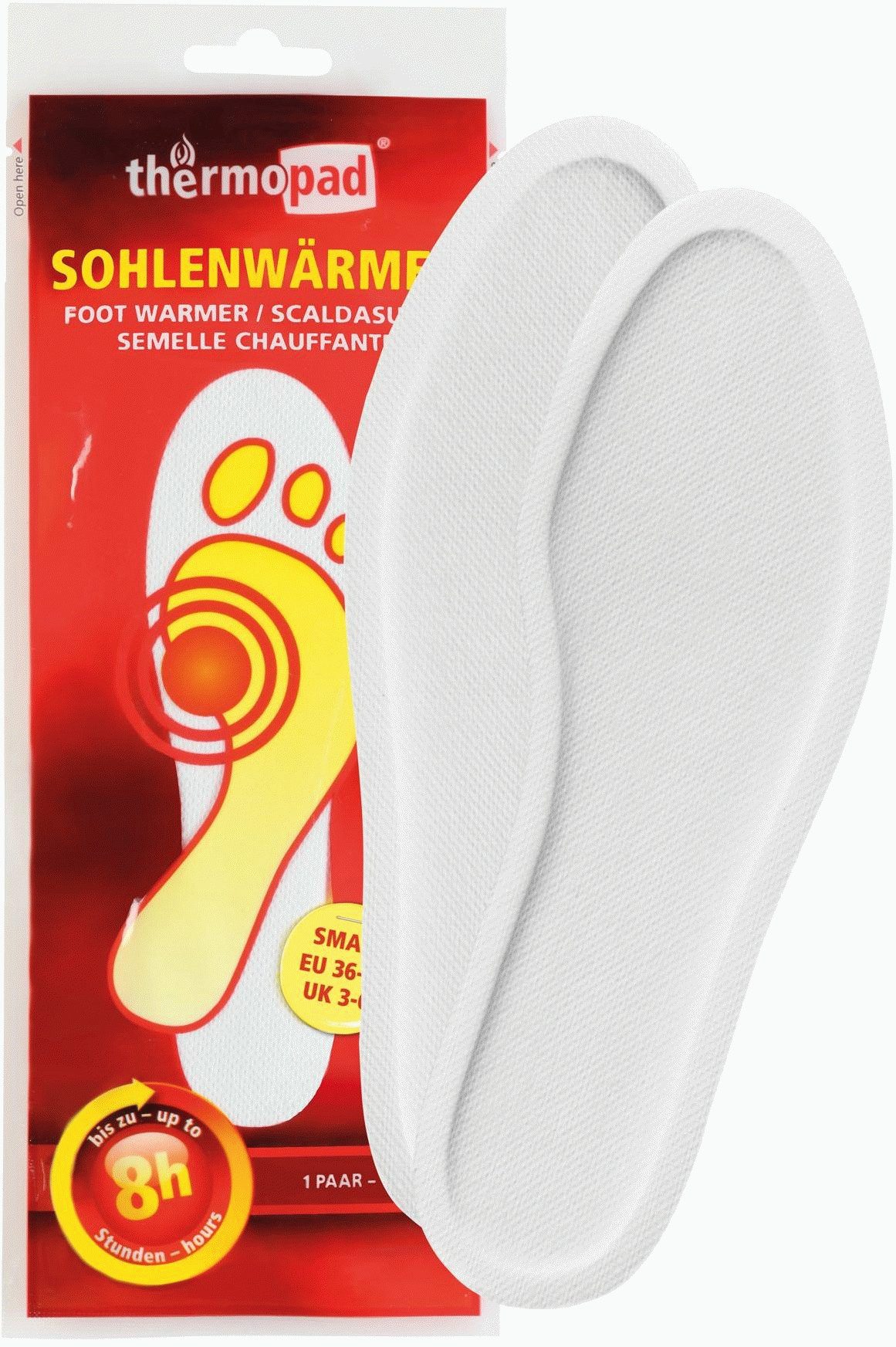 Thermopad Einlegesohlen Sohlenwärmer 1 Paar