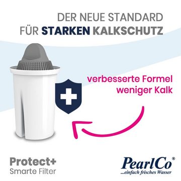 PearlCo Kalk- und Wasserfilter Classic Filterkartuschen Protect Plus Pack 3, Zubehör für Brita Classic u. PearlCo Classic