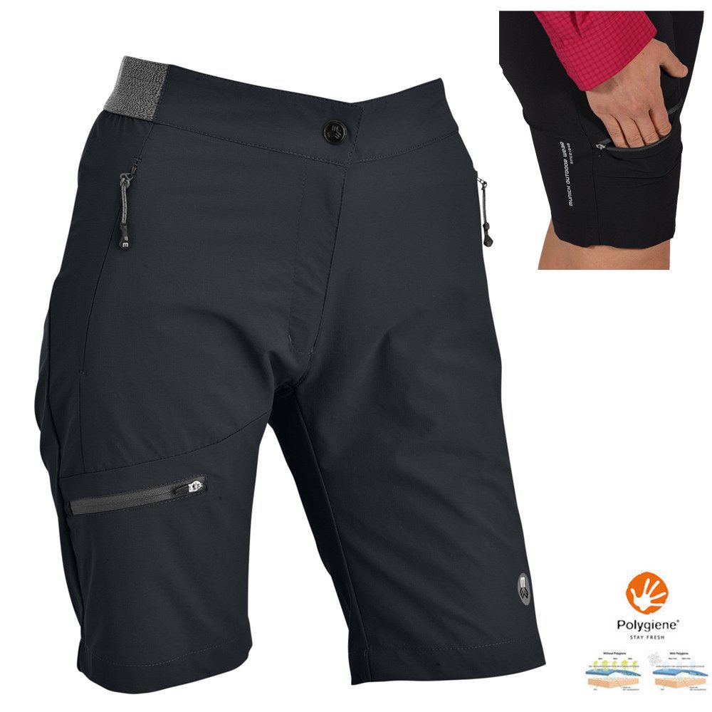 Maul Леггинсы Maul - Damen Bermuda Шорты Täschhorn kurze Outdoorhose, schwarz