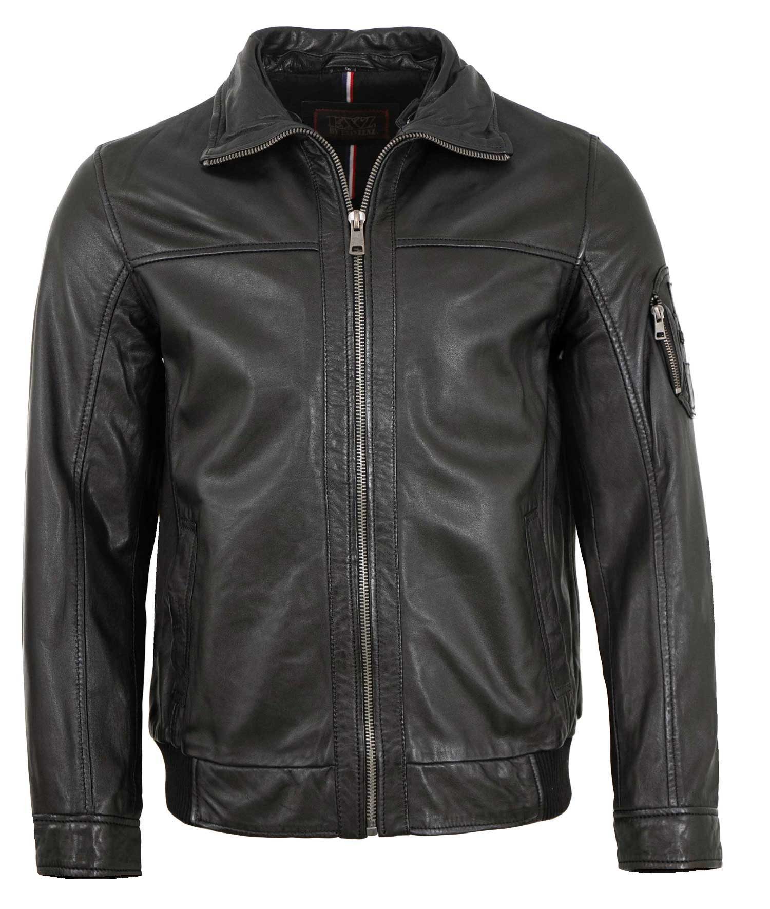EXZ by Existenz Lederjacke Tom Cruise-EX Existenz - Herren Lederjacke Blous günstig online kaufen