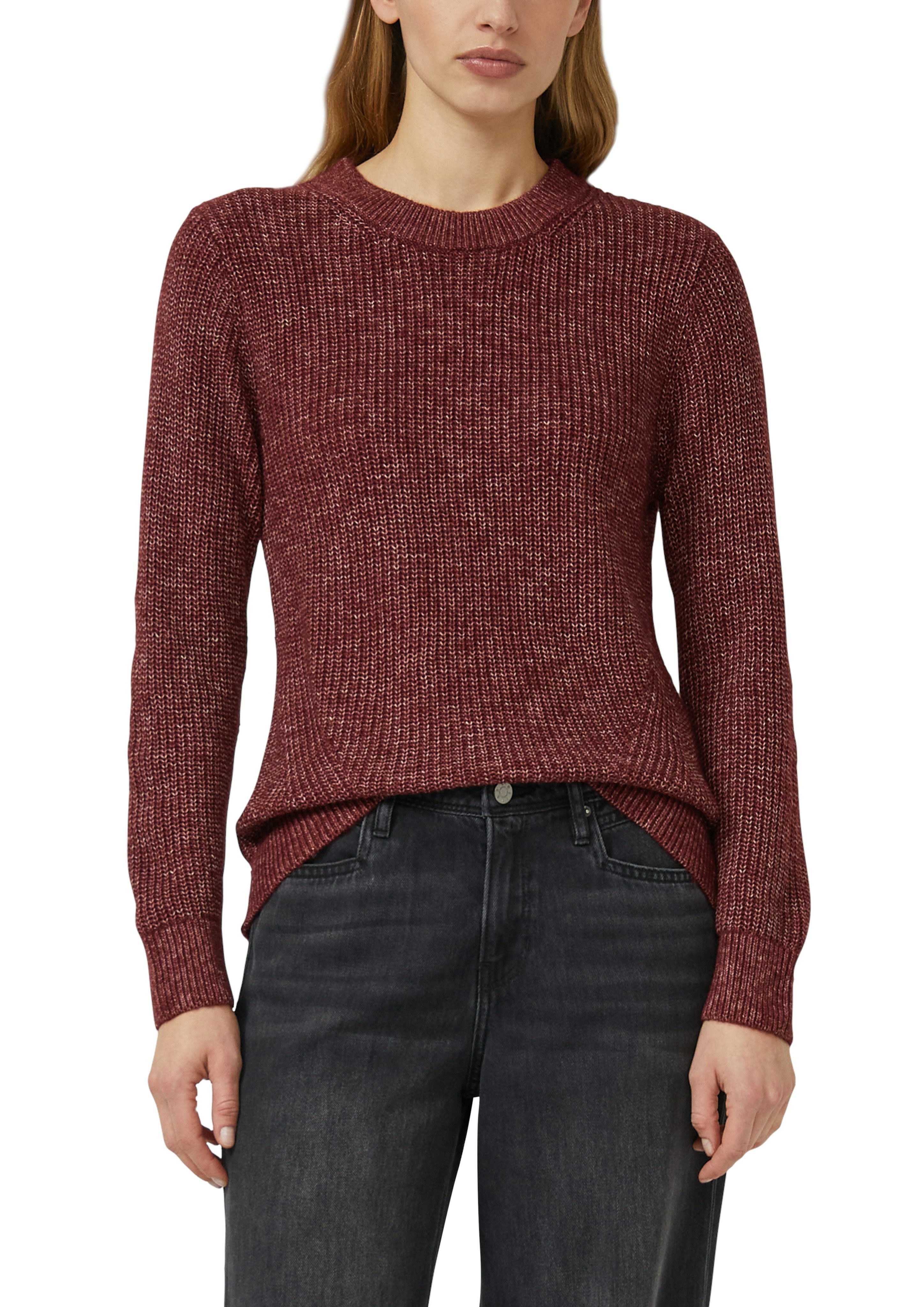 s.Oliver Strickpullover aus Wollmix und mit Strickmuster günstig online kaufen