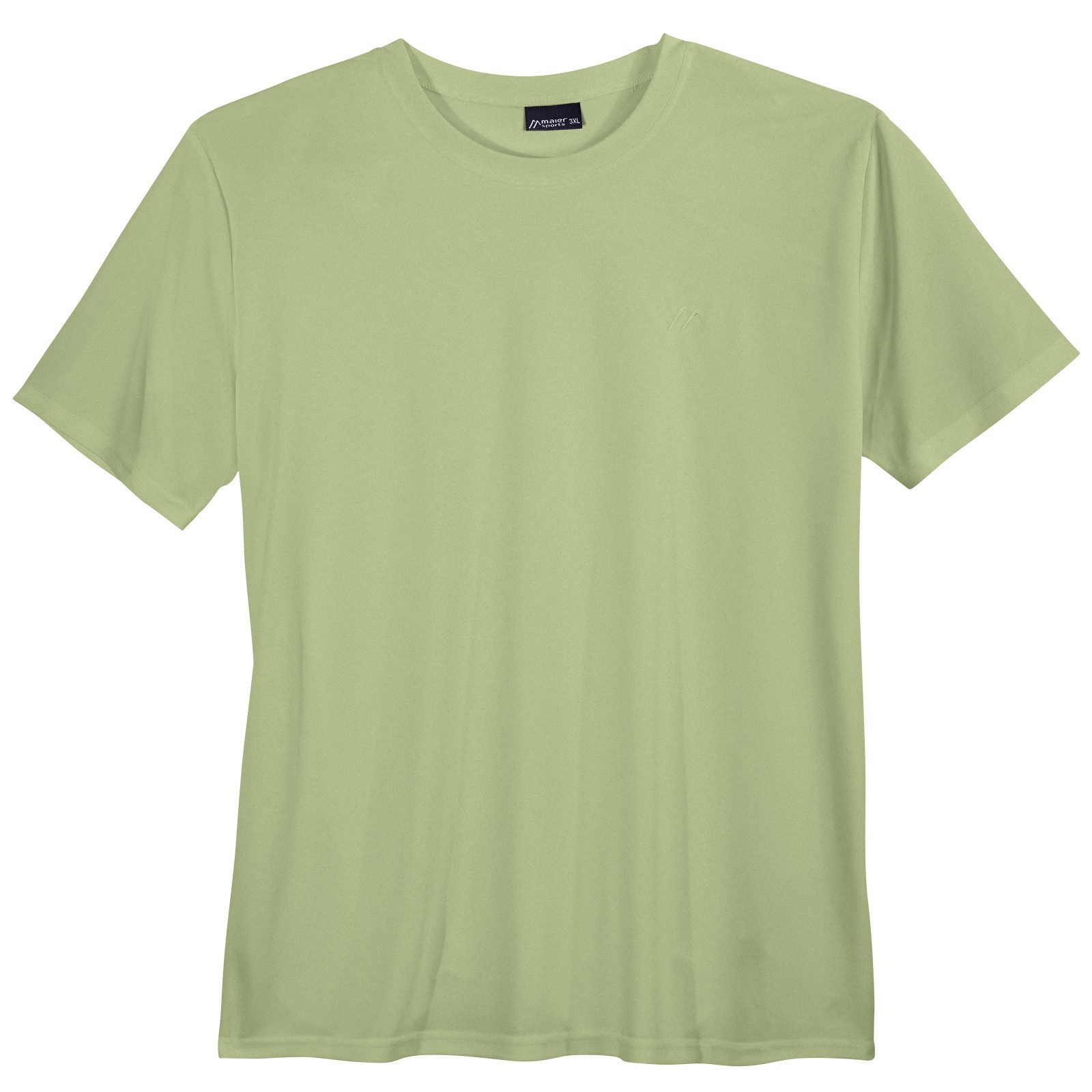 Maier Sports Rundhalsshirt Maier Sports XXL Funktions-T-Shirt lime Walter
