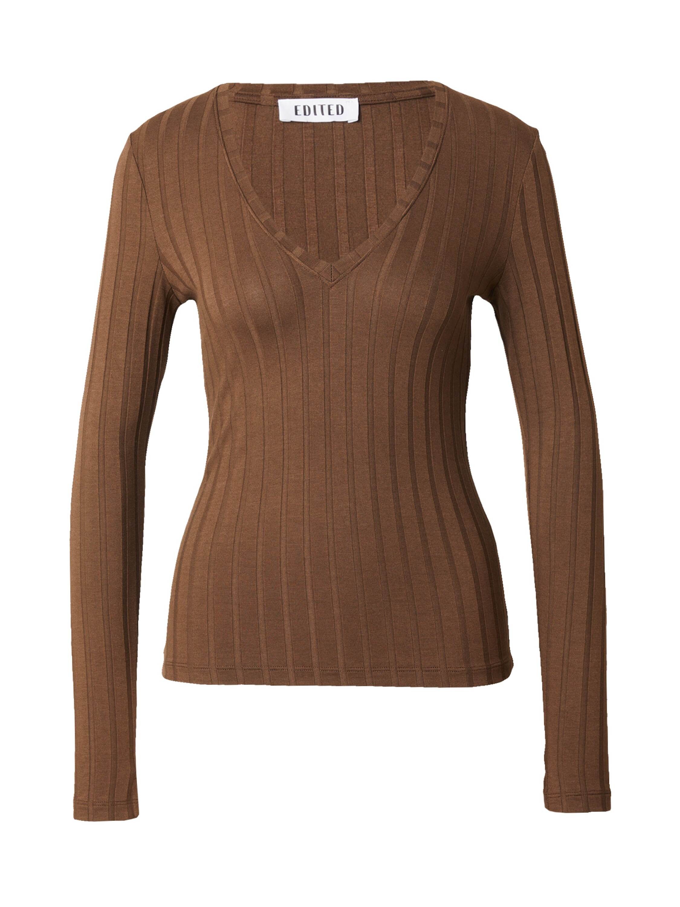 EDITED Langarmshirt Elin (1-tlg) Plain/ohne Details günstig online kaufen