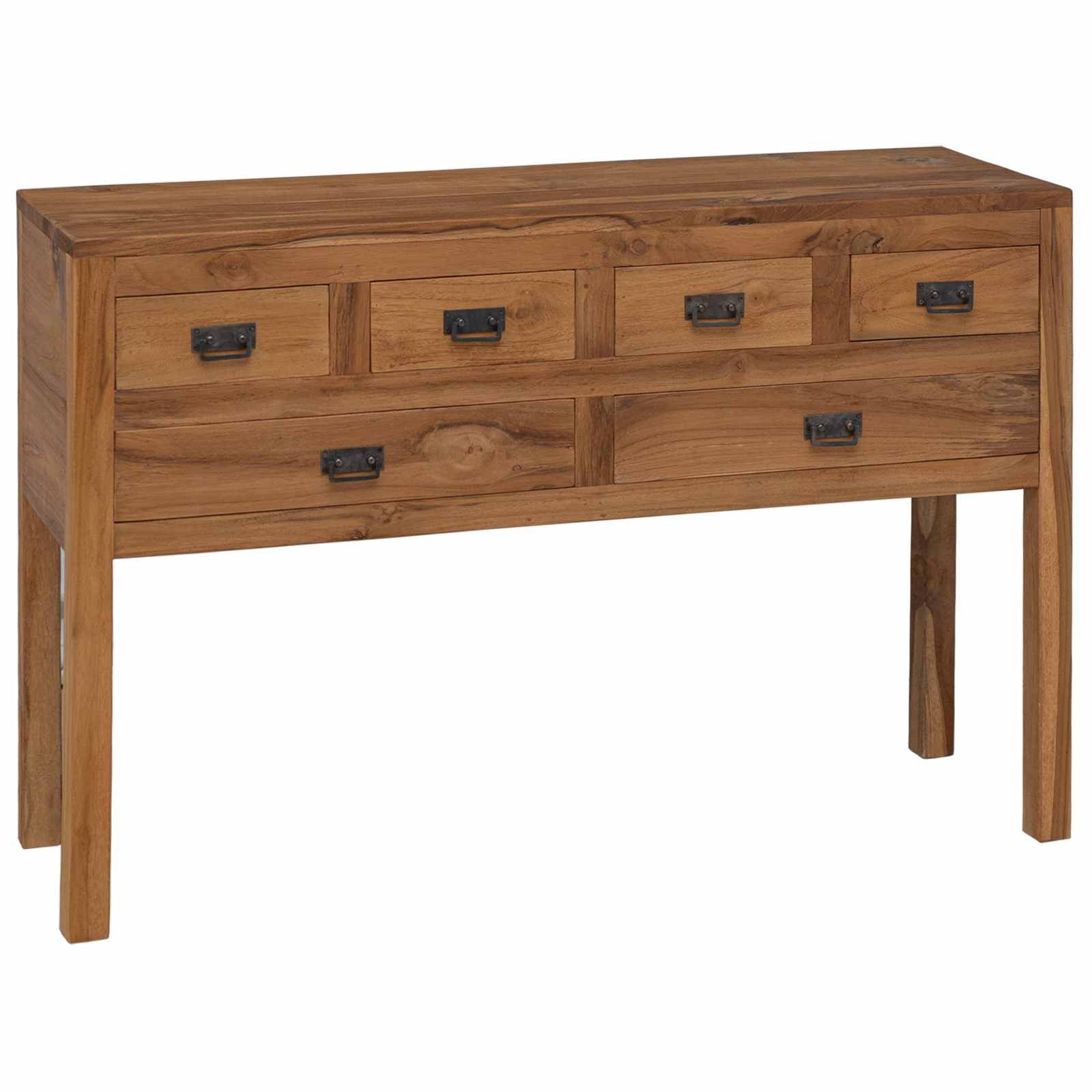 vidaXL Sideboard 110 x 35 x 75,5 cm Sideboard Wohnzimmer Anrichte Schrank Lowboard Natu