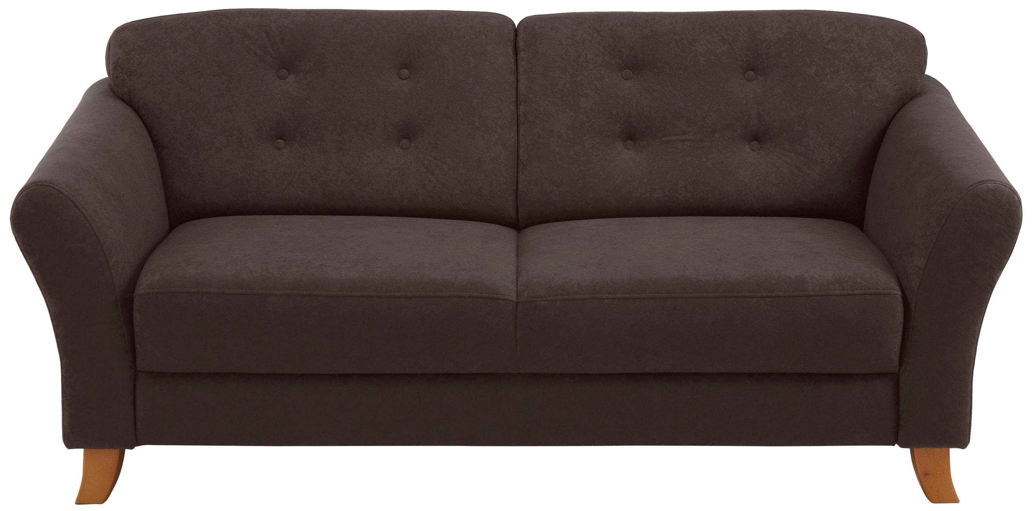 Home affaire 3-Sitzer "Trondheim" mit Federkern, Knopfheftung im Rücken günstig online kaufen