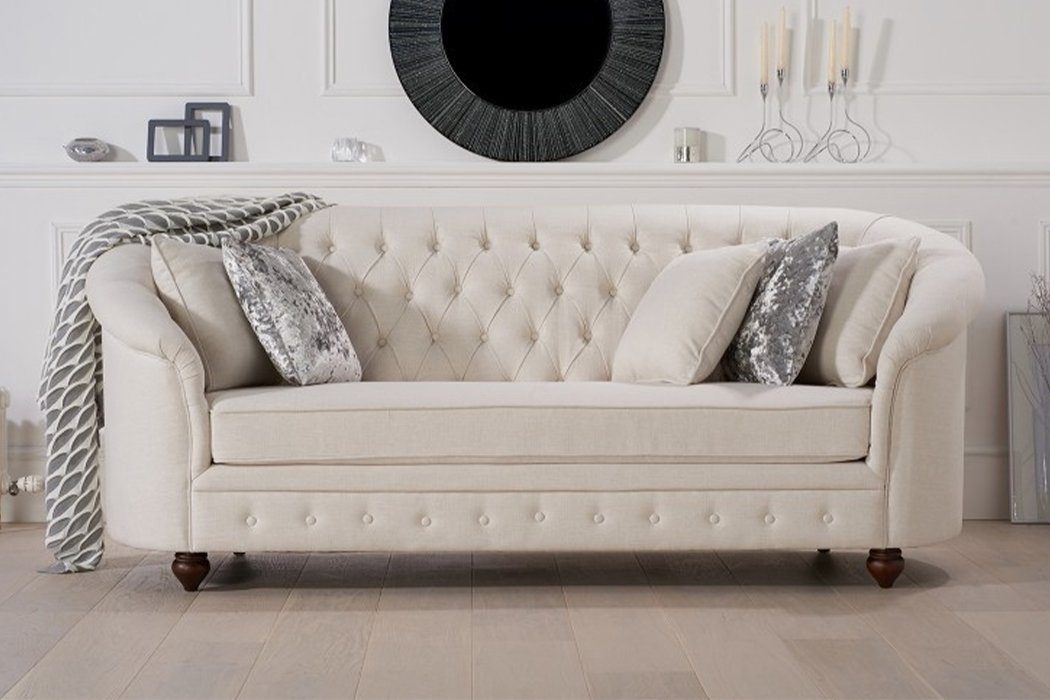 Europe Beige Royal JVmoebel Sofa, - Chesterfield in Luxus Made Möbel Sofa Couch