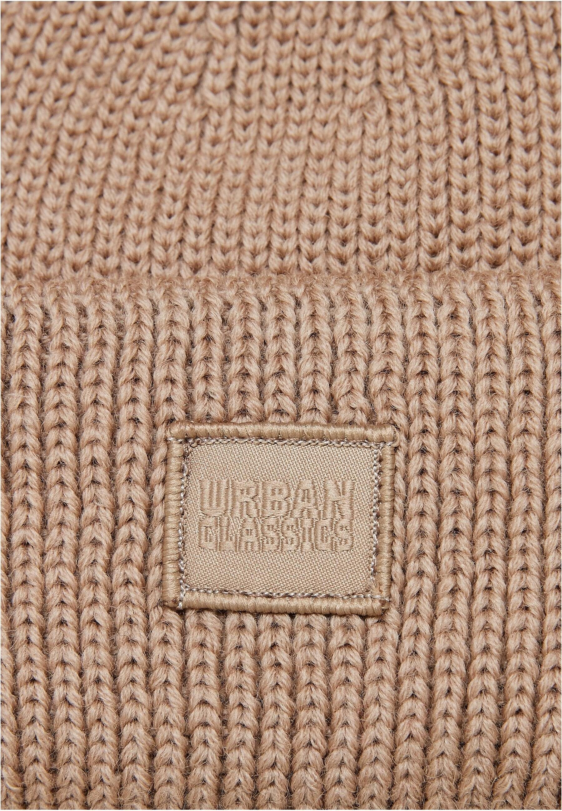 URBAN Unisex CLASSICS (1-St) unionbeige Beanie Knitted Beanie Wool