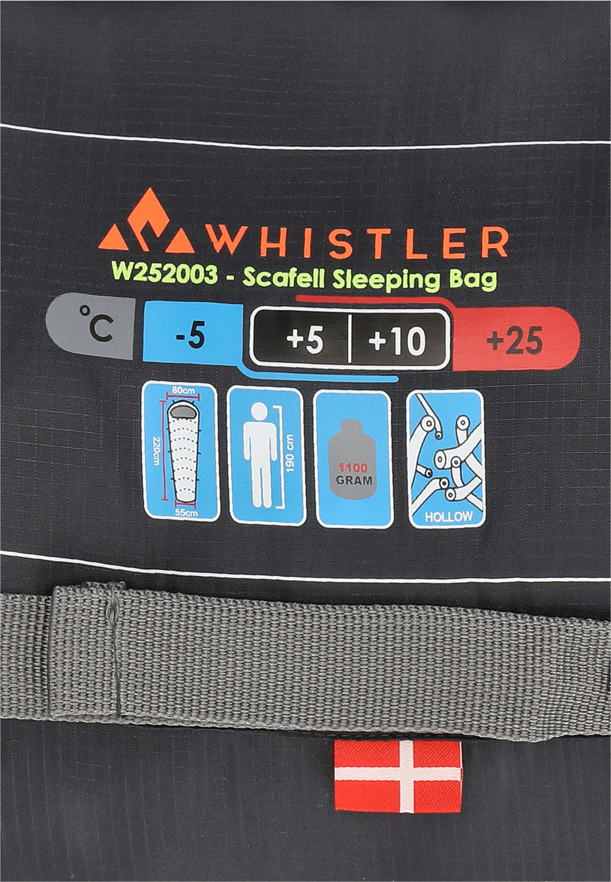 WHISTLER Trekkingschlafsack Scafell, mit wärmender und günstig online kaufen