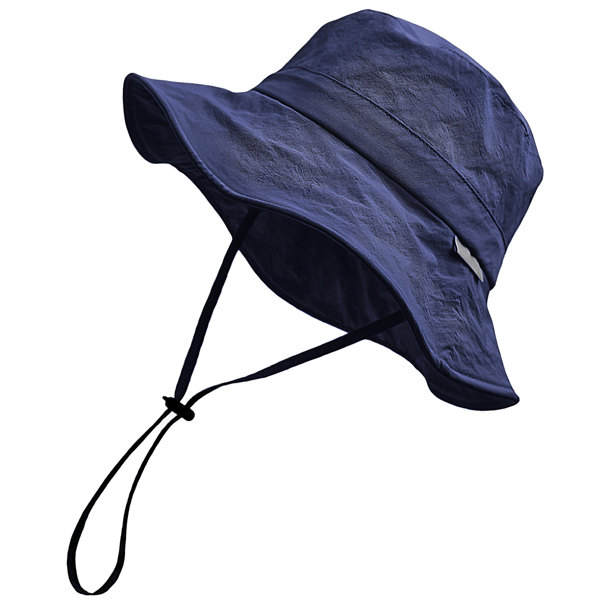 Bextsrack Sonnenhut Sommerhut Fischerhut mit Kinnriemen Wasserdichter Eimer Anglerhut Für Männer und Frauen