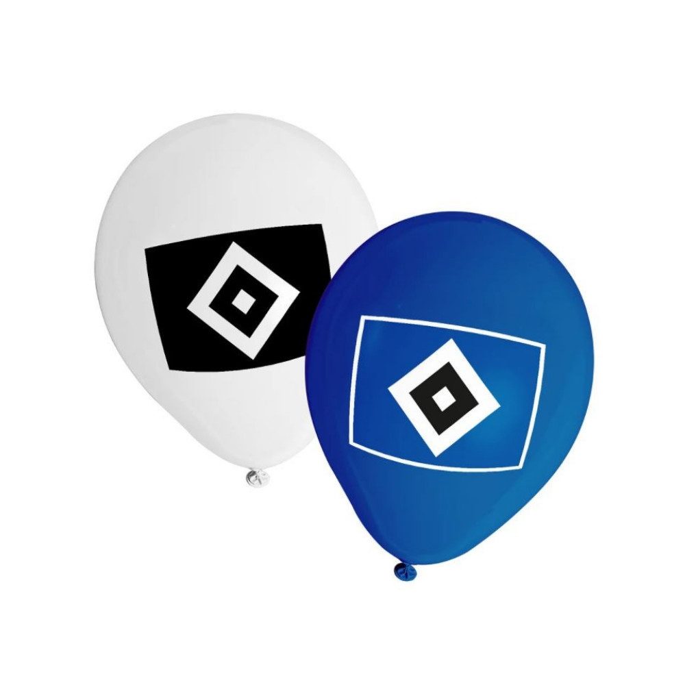 VertriebsArena GmbH Aufblasbares Partyzubehör HSV Luftballon 10er Pack
