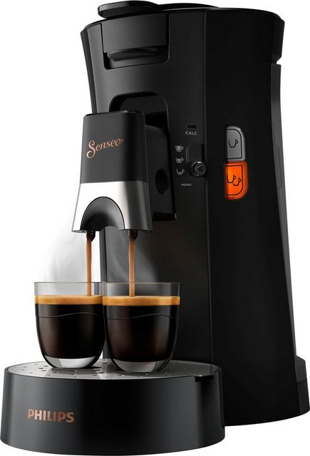 Senseo Kaffeepadmaschine SENSEO® Select CSA240/60, inkl. Gratis-Zugaben im Wert von € 14,- UVP