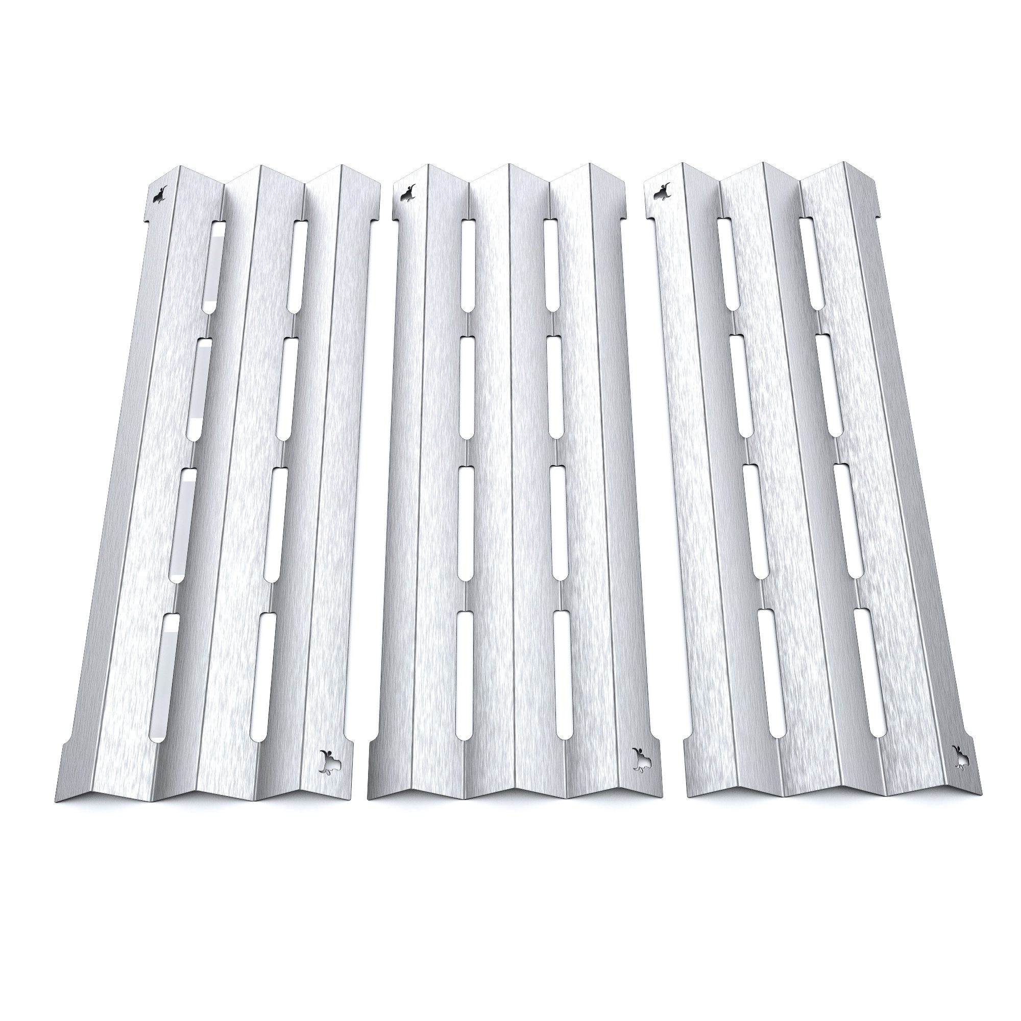 tuning-art Grillerweiterung GA23 Brennerabdeckung Set V2A Edelstahl für Napoleon Triumph T410