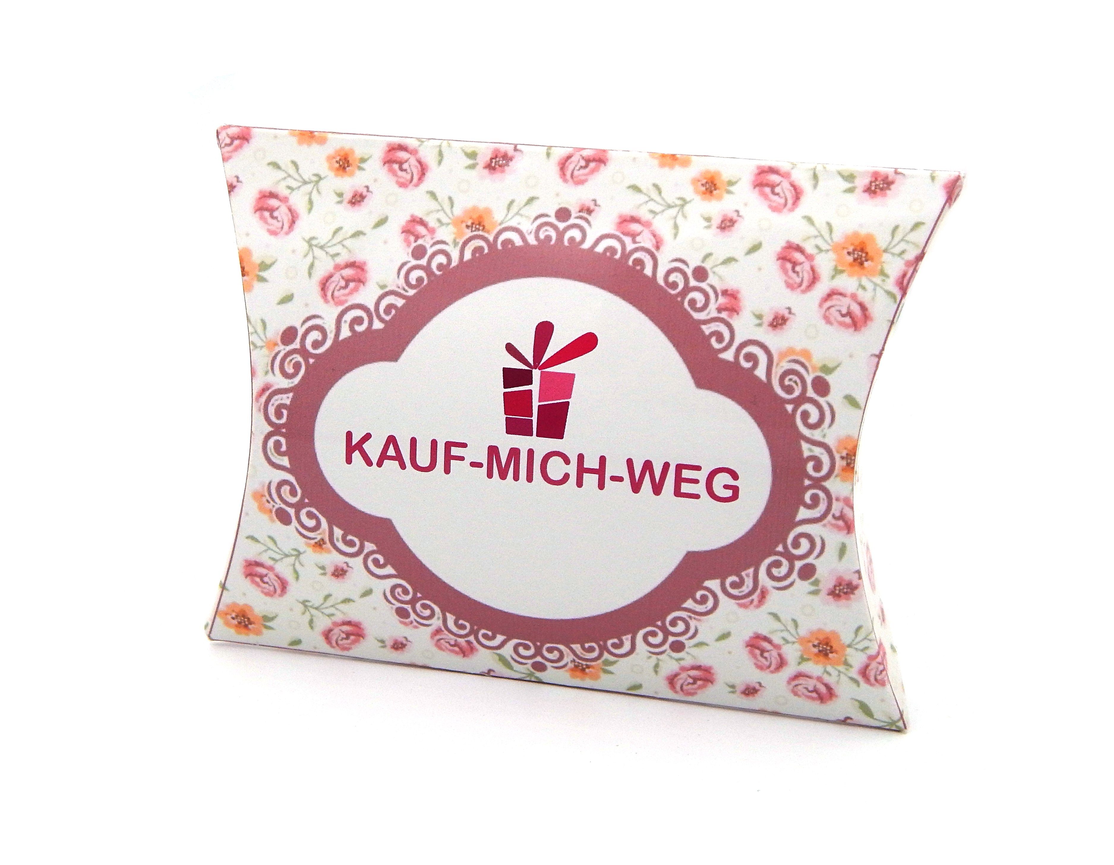 Kauf-mich-weg by Bella T Silberkette Panzerkette 925 Sterling Silber rose vergoldet 1,7mm breit, Länge wählbar 40 - 60cm